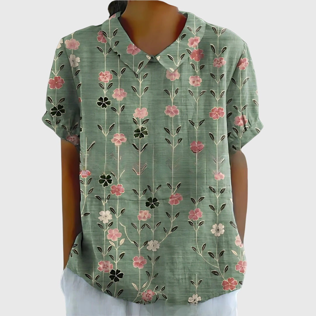 Jenna™ | Blouse Fleurie