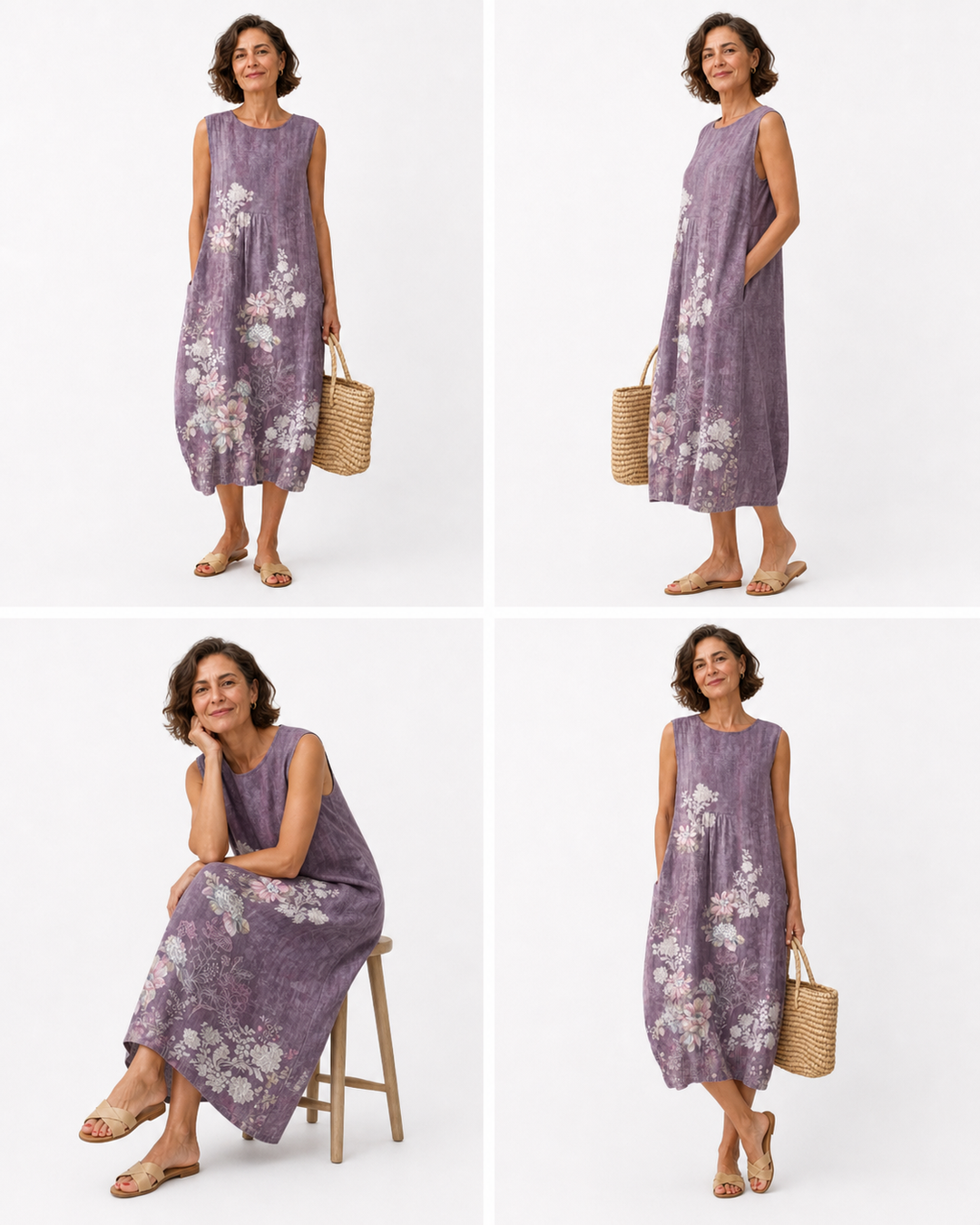 Robe fluide et confortable