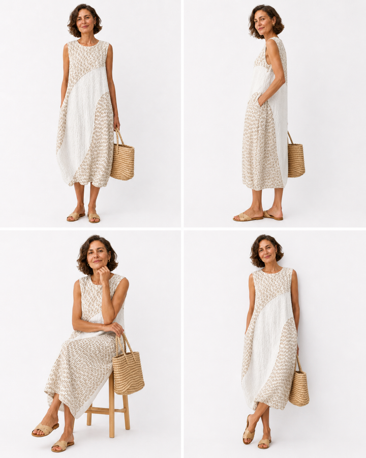 Robe fluide et confortable